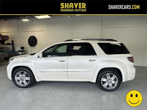 White Diamond Tricoat 2015 GMC Acadia Denali