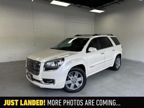 White Diamond Tricoat 2015 GMC Acadia Denali