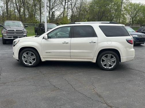 White Diamond Tricoat 2015 GMC Acadia Denali