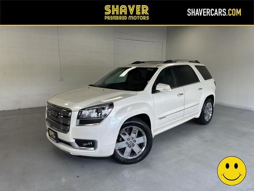 White Diamond Tricoat 2015 GMC Acadia Denali