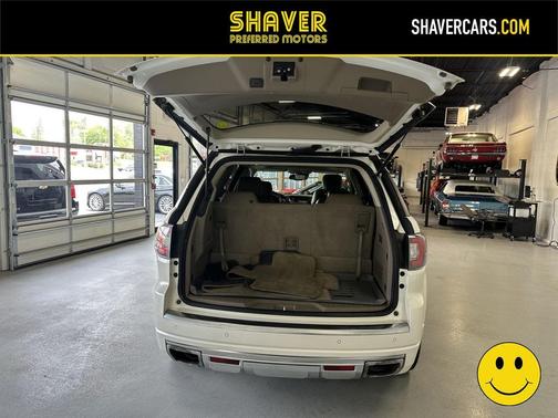 White Diamond Tricoat 2015 GMC Acadia Denali