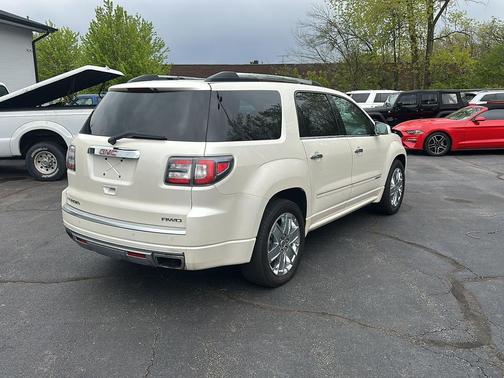 White Diamond Tricoat 2015 GMC Acadia Denali