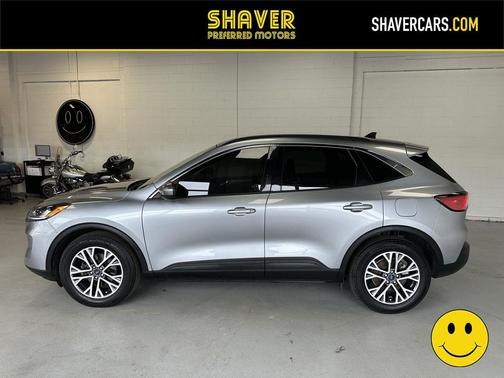 Iconic Silver Metallic 2021 Ford Escape SEL