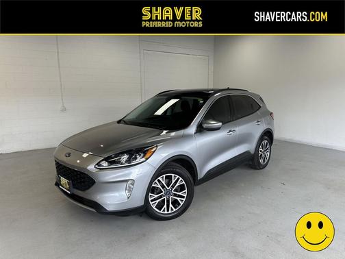 Iconic Silver Metallic 2021 Ford Escape SEL