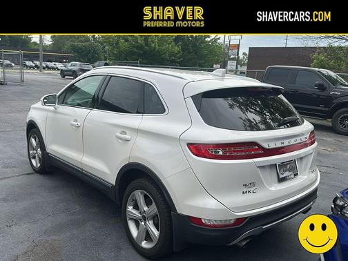 White Platinum Metallic Tri-Coat 2017 Lincoln MKC Premiere