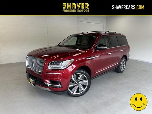 Ruby Red Metallic Tinted Clearcoat 2019 Lincoln Navigator Reserve