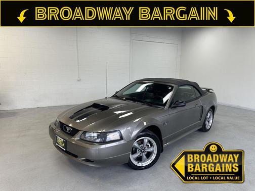Mineral Gray Clearcoat Metallic 2002 Ford Mustang GT