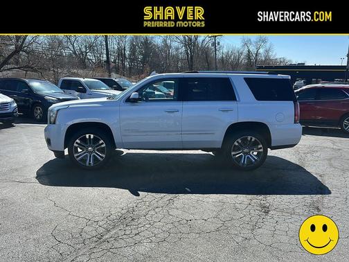 White Frost Tricoat 2018 GMC Yukon Denali