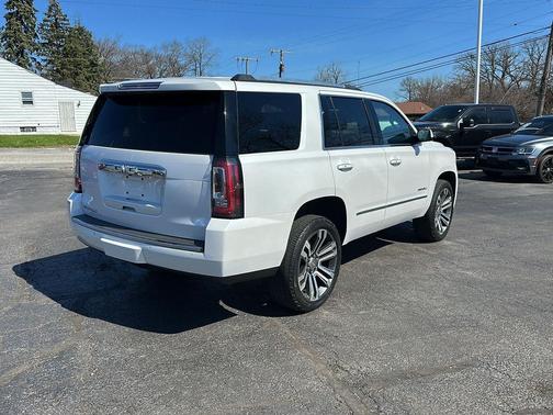 White Frost Tricoat 2018 GMC Yukon Denali