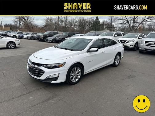 Summit White 2020 Chevrolet Malibu FWD LT