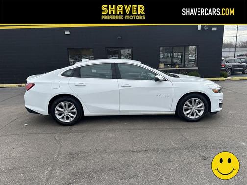 Summit White 2020 Chevrolet Malibu FWD LT