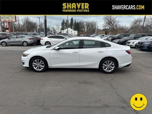 Summit White 2020 Chevrolet Malibu FWD LT
