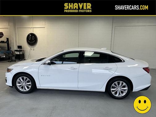 Summit White 2020 Chevrolet Malibu FWD LT