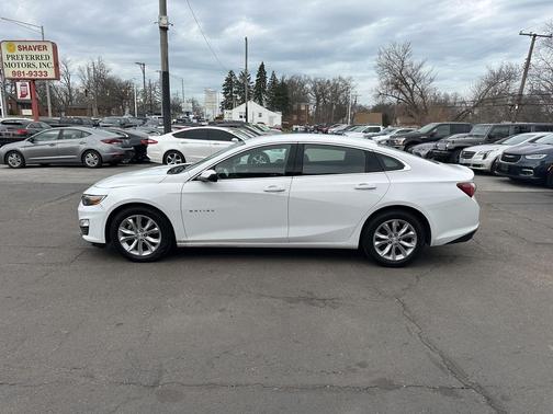 Summit White 2020 Chevrolet Malibu FWD LT