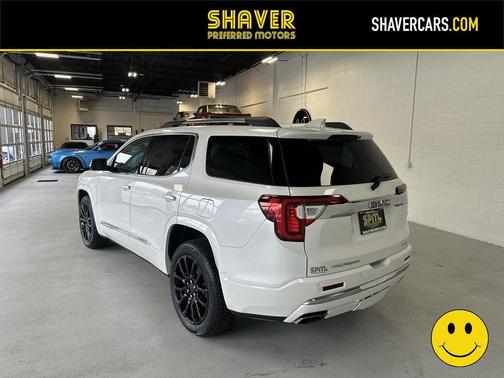 White Frost Tricoat 2020 GMC Acadia Denali