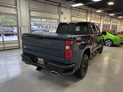 Northsky Blue Metallic 2021 Chevrolet Silverado 1500 LT Trail Boss