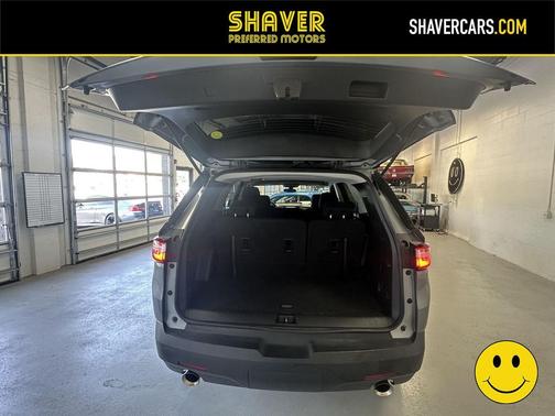 Satin Steel Metallic 2021 Chevrolet Traverse LS