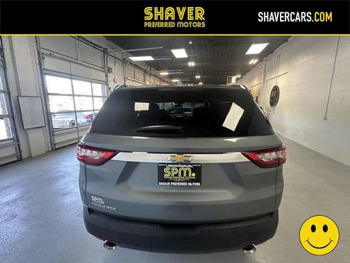 Satin Steel Metallic 2021 Chevrolet Traverse LS