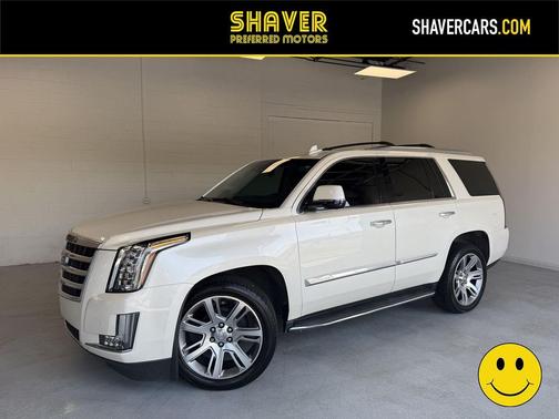 White Diamond Tricoat 2015 Cadillac Escalade Luxury