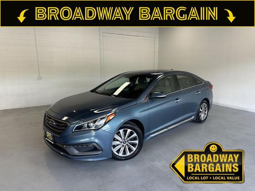 Nouveau Blue 2015 Hyundai SONATA Sport