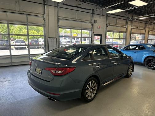 Nouveau Blue 2015 Hyundai SONATA Sport