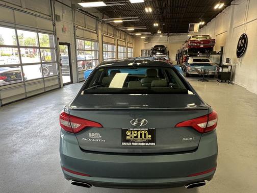 Nouveau Blue 2015 Hyundai SONATA Sport