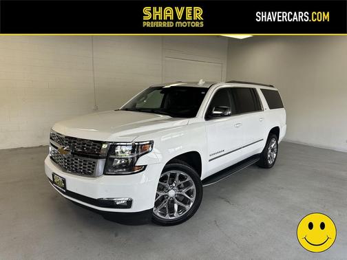 Summit White 2019 Chevrolet Suburban LT