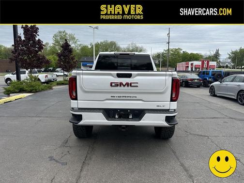White Frost Tricoat 2020 GMC Sierra 1500 SLT