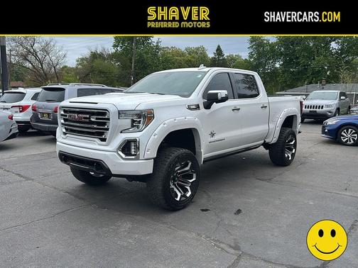 White Frost Tricoat 2020 GMC Sierra 1500 SLT