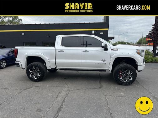 White Frost Tricoat 2020 GMC Sierra 1500 SLT