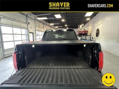 Midnight Black Metallic 2023 Toyota Tundra Hybrid Platinum