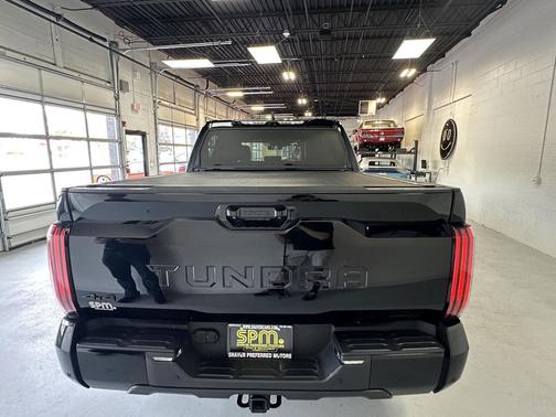Midnight Black Metallic 2023 Toyota Tundra Hybrid Platinum