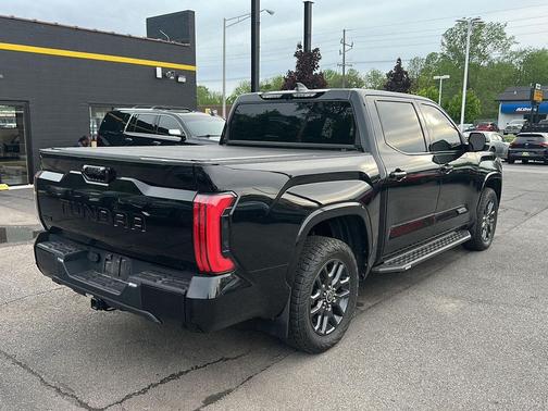 Midnight Black Metallic 2023 Toyota Tundra Hybrid Platinum