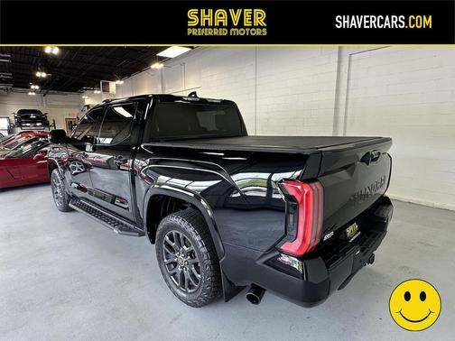 Midnight Black Metallic 2023 Toyota Tundra Hybrid Platinum