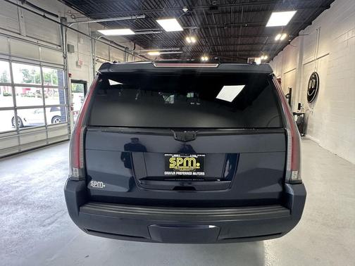 Dark Adriatic Blue Metallic 2018 Cadillac Escalade ESV Premium Luxury