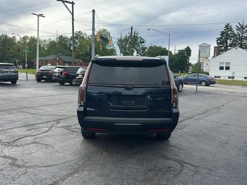 Dark Adriatic Blue Metallic 2018 Cadillac Escalade ESV Premium Luxury