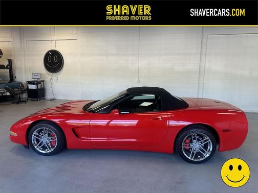 Torch Red 2002 Chevrolet Corvette Base