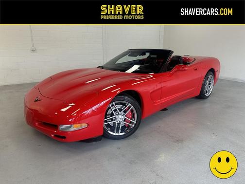 Torch Red 2002 Chevrolet Corvette Base