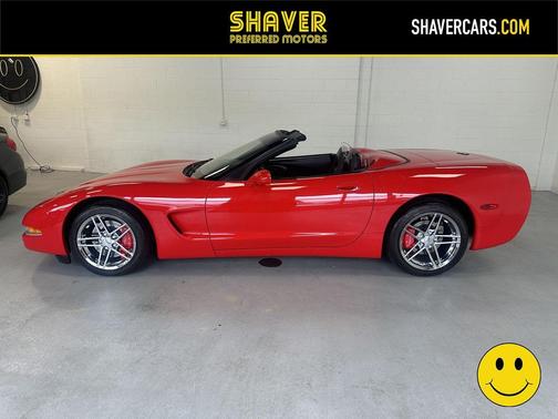 Torch Red 2002 Chevrolet Corvette Base