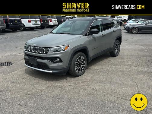 Sting-Gray Clearcoat 2022 Jeep Compass Limited