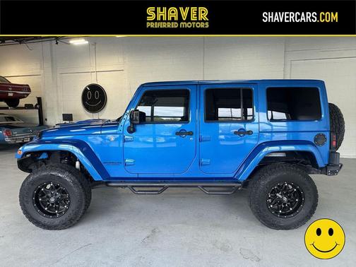 Hydro Blue Pearl Coat 2015 Jeep Wrangler Unlimited Altitude