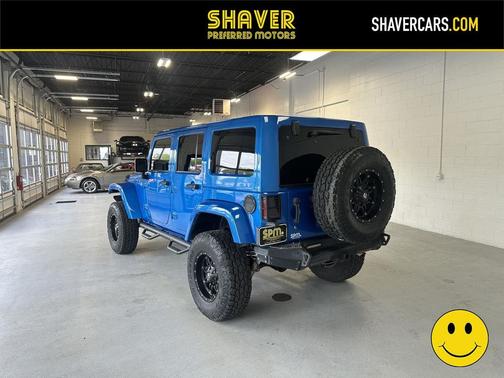 Hydro Blue Pearl Coat 2015 Jeep Wrangler Unlimited Altitude