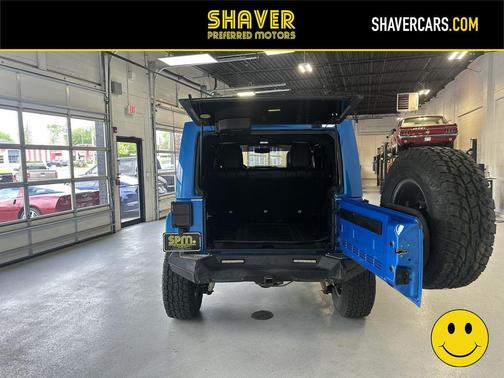 Hydro Blue Pearl Coat 2015 Jeep Wrangler Unlimited Altitude