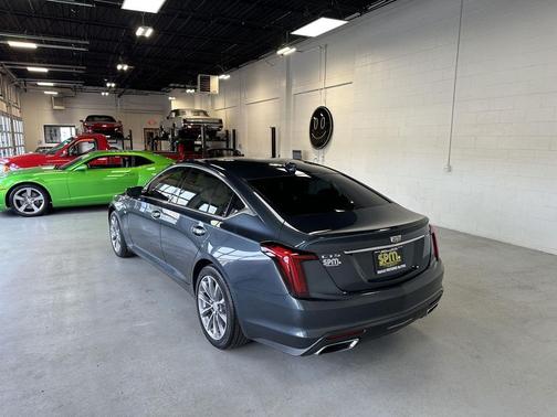Shadow Metallic 2021 Cadillac CT5 Premium Luxury RWD