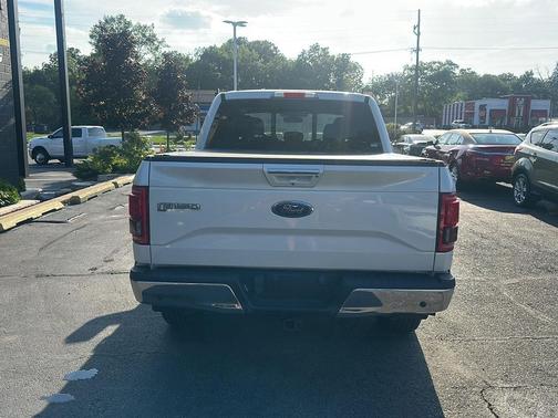 White Platinum Metallic Tri-Coat 2016 Ford F-150 Lariat