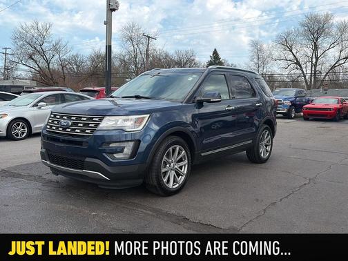 Blue Jeans Metallic 2017 Ford Explorer Limited