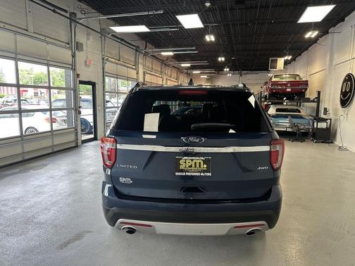 Blue Jeans Metallic 2017 Ford Explorer Limited