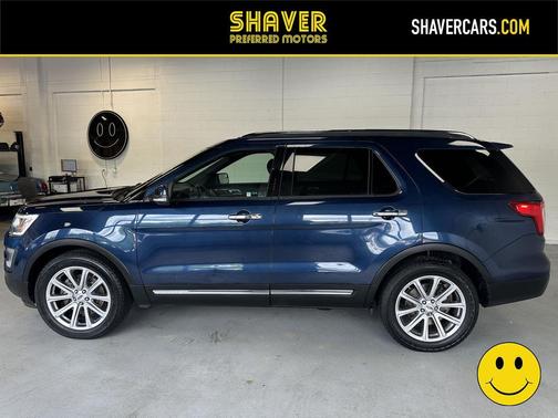 Blue Jeans Metallic 2017 Ford Explorer Limited