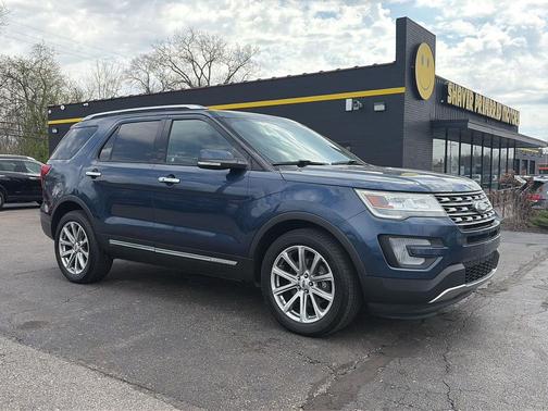 Blue Jeans Metallic 2017 Ford Explorer Limited