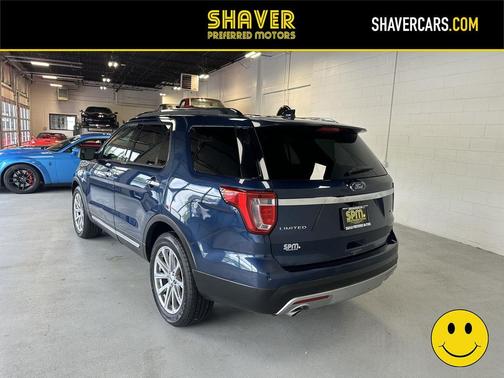 Blue Jeans Metallic 2017 Ford Explorer Limited